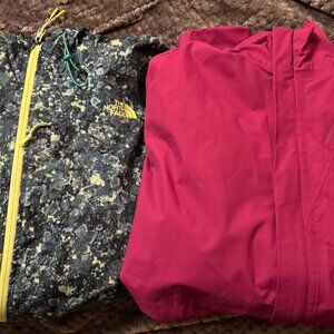 Women's jackets (2) The North Face, REI, sixe XL